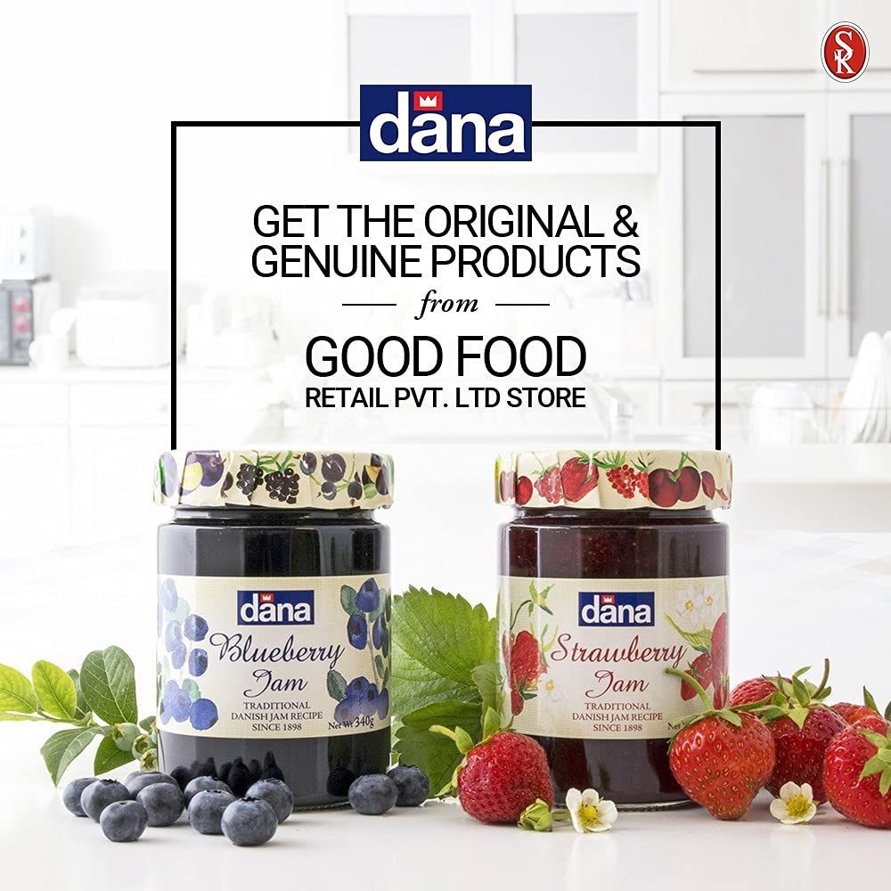 Dana Diabetic Mix Fruit Jam 315g Pack of 1, (Product of Poland) - Diabetic mixed fruit jam