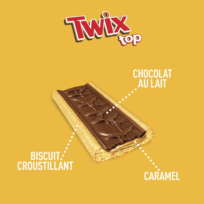 Twix Mars Top 20 Chocolate Bar Box (20 X 21 g) - Pack of 20