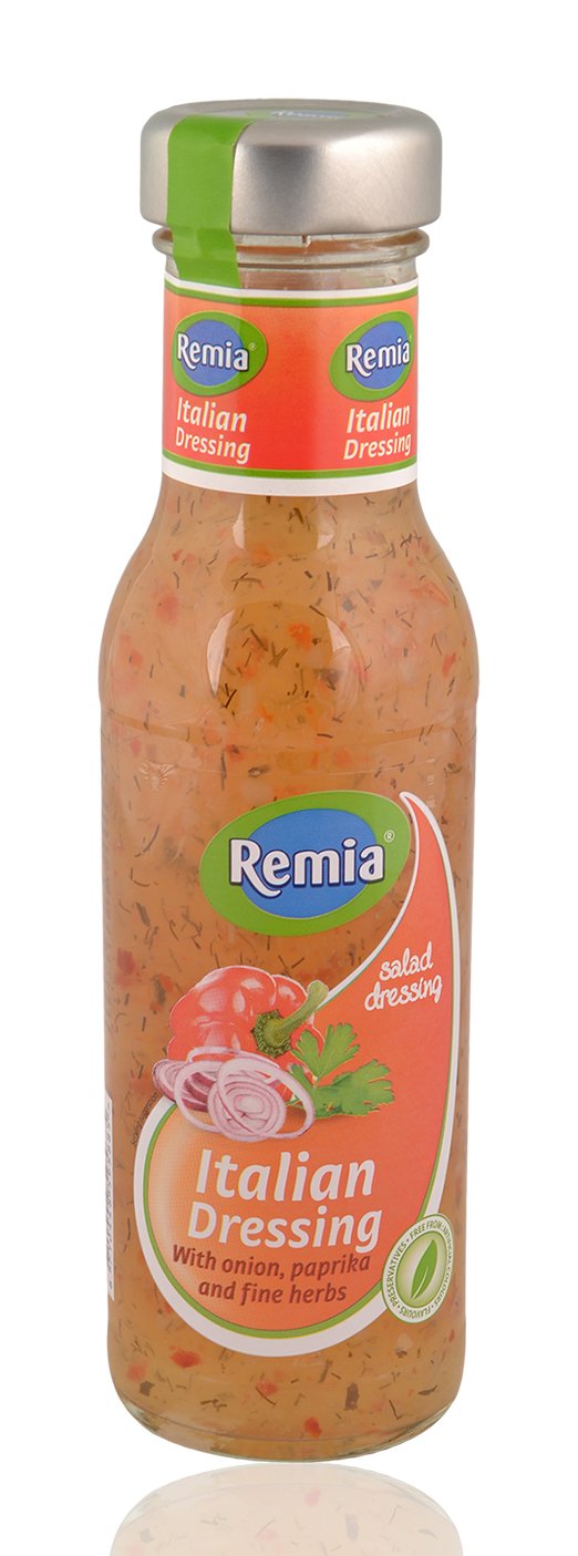 Remia Salad Dressing - Italian Salad Dressing, 250ml Bottle - Italian Salad Delight!