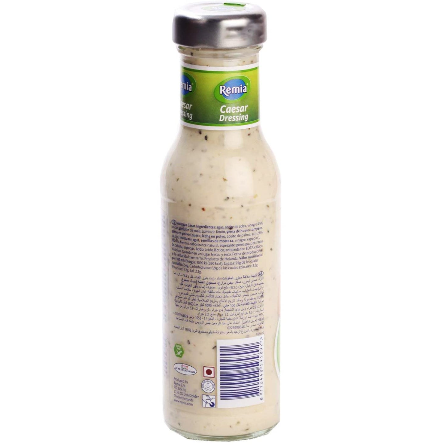 Remia Caesar's Dressings, 250ml, Pack of 1 - Caesar Flavor!