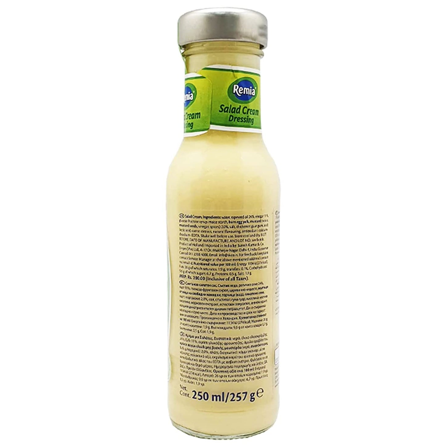 Remia Salad Cream Salad Dressing, 8.45 fl oz â„® 250 ml - Salad Cream Bliss!