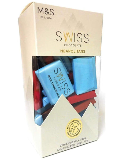 Marks & Spencer Swiss Chocolate Neapolitans, 250g - "Swiss Chocolate Neapolitans!"