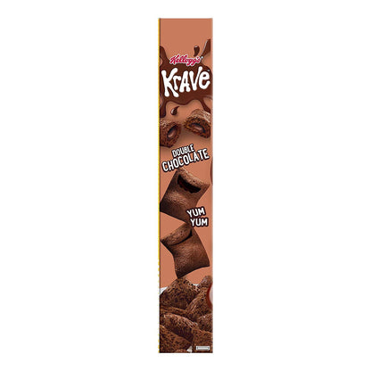 Kelloggs Krave Double Chocolate, 312 g - Double the chocolatey goodness with Kelloggs Krave Double Chocolate, 312g.