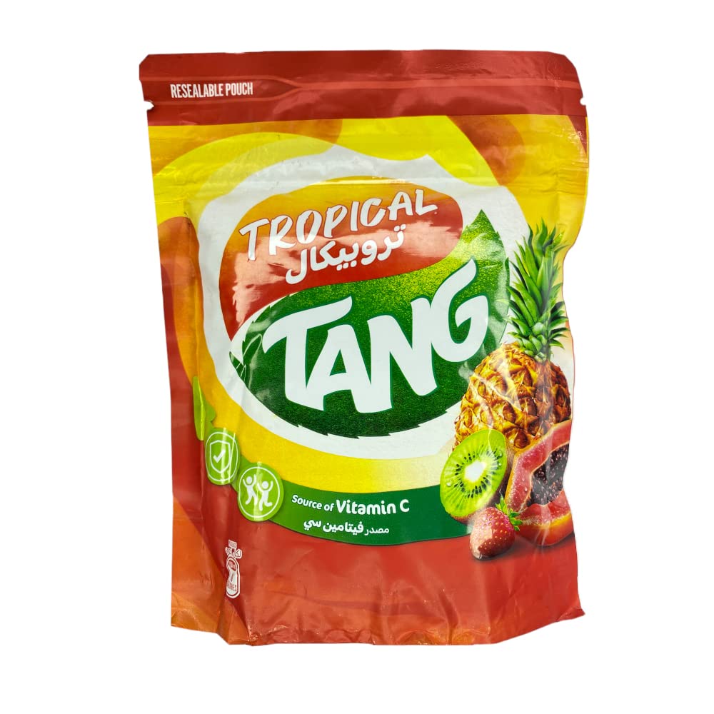 Tang, Cocktail Powder Drink Pouch, Tropical, 375 g