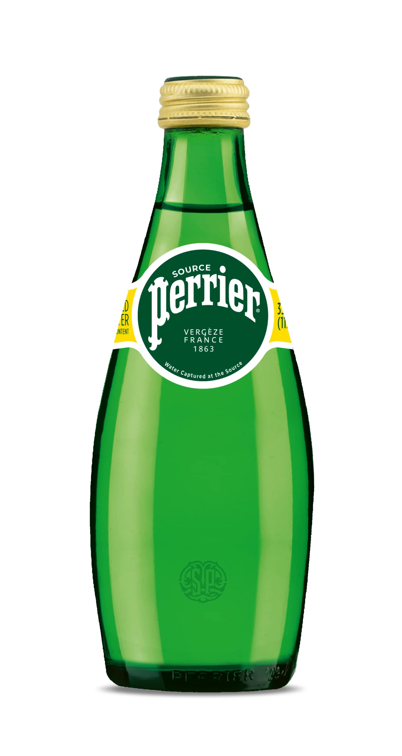 Perrier Carbonated Water (Sparkling Water) 330ml (Pack of 4) - "Sparkling water delight!"