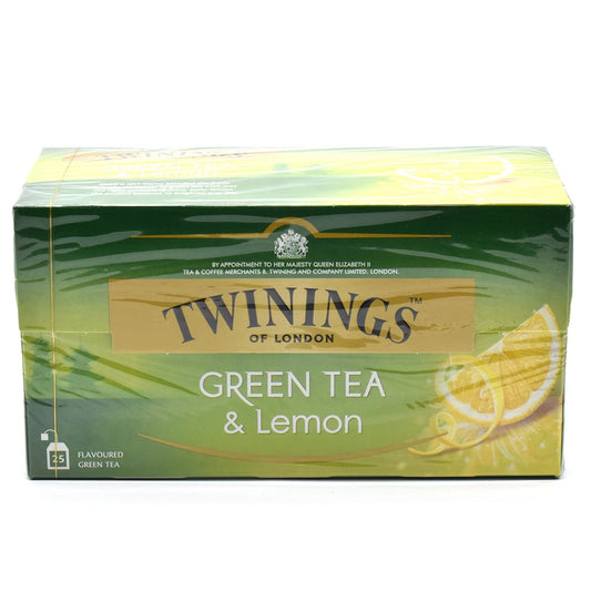 Twinings Green Tea & Lemon, 1.41 oz ℮ 40 g