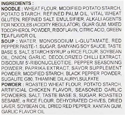 Samyang Korean Buldak 2XSpicy Noodles PK1 & Buldak 3XSpicy Noddles PK1 & Seafood Pk1(420Gm)(Imported) Pack of 3 (Non - Vegetrian)