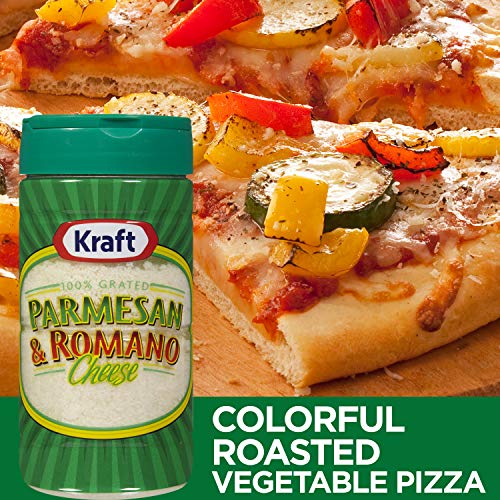 Kraft Real Grated Parmesan & Romano Cheese 227 Grams - Imported From USA! - "Parmesan & Romano Perfection!"