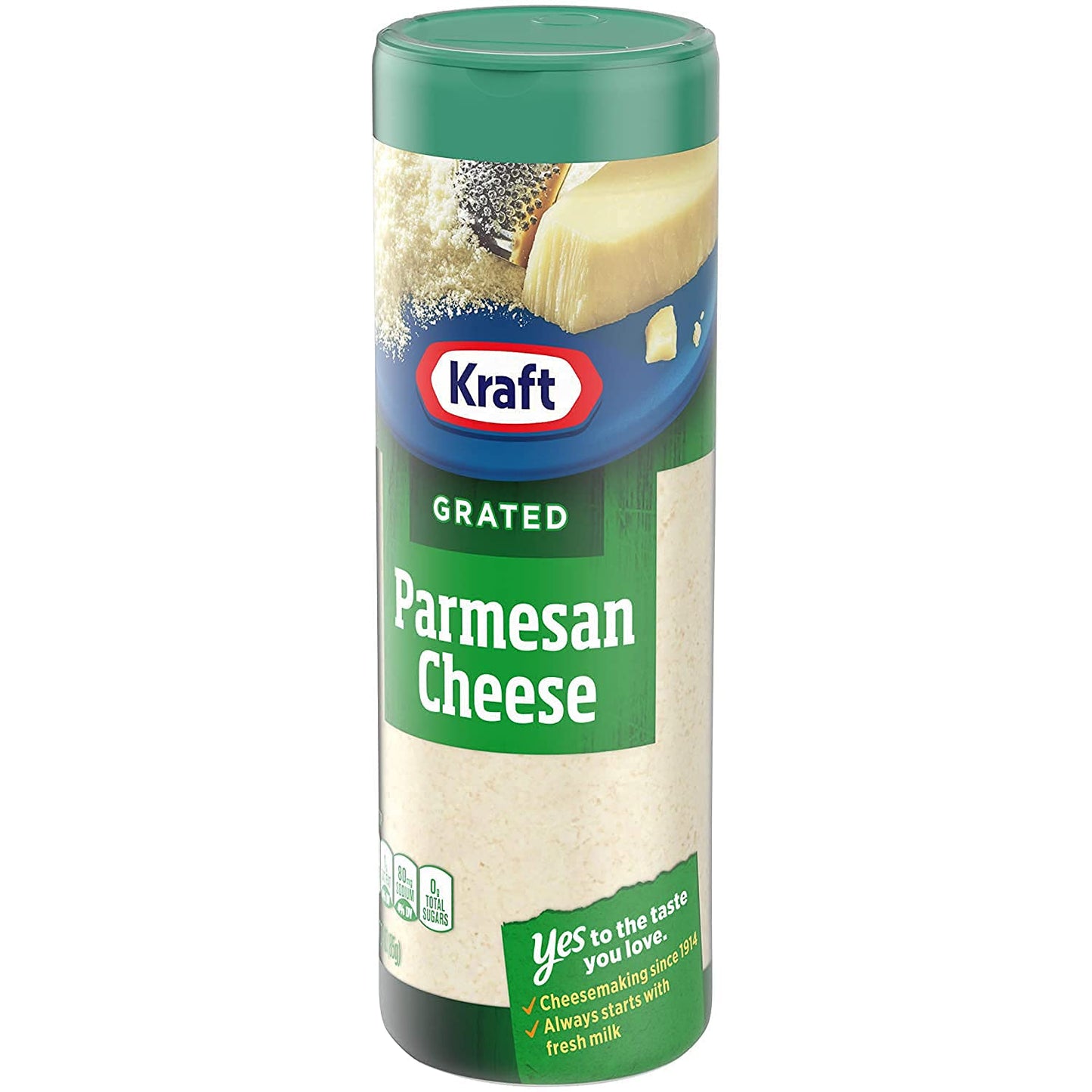 Kraft Parmesan Cheese Grated, 2 x 85 g - "Parmesan Duo!"