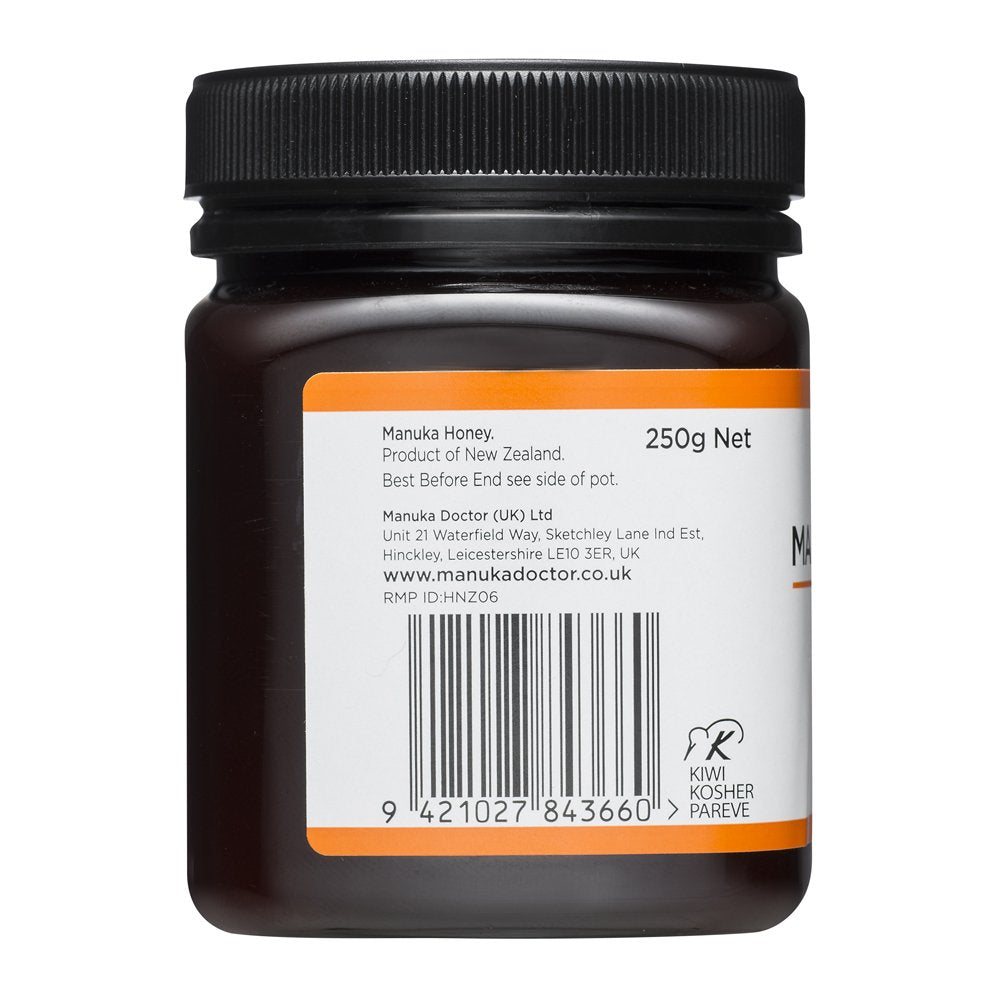 Manuka Doctor Manuka Honey Multifloral 40+ MGO, 250g - "Multifloral Manuka Honey!"