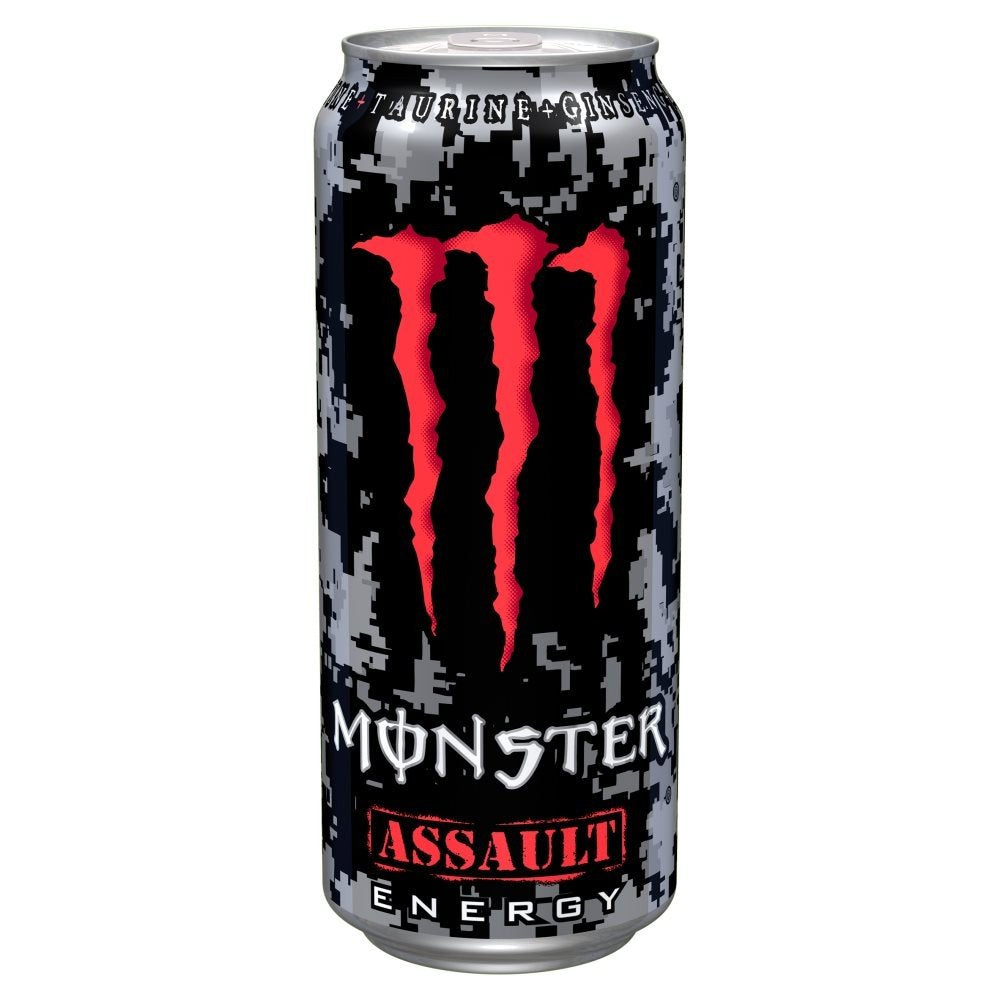 Monster Assault Instant Energy Drink - 500 Ml - "Instant Energy Blast!"