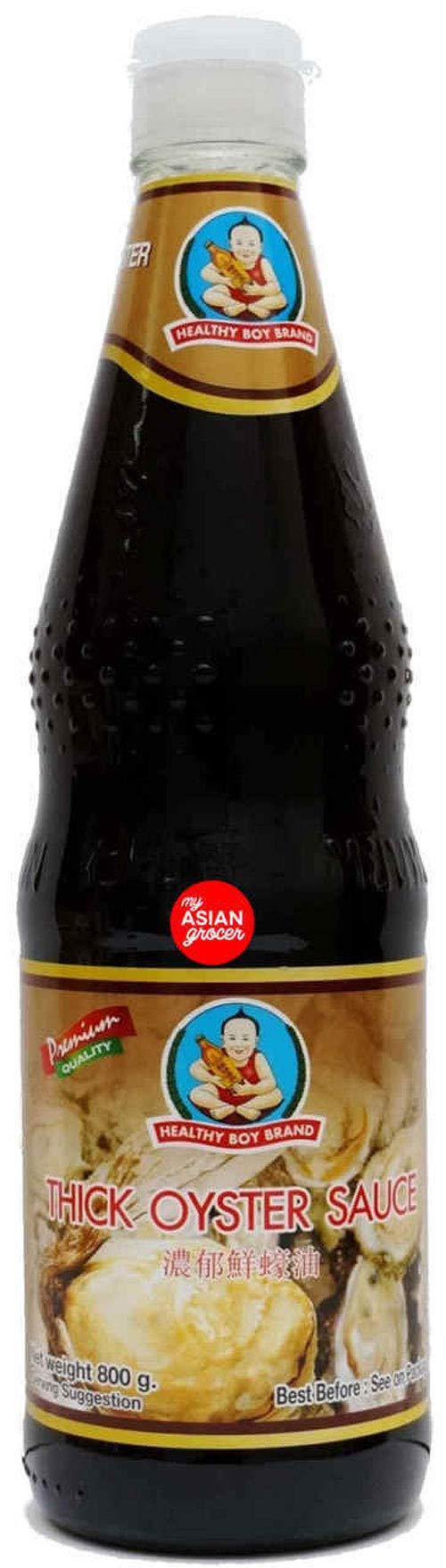 Healthy Boy Thick Oyster Sauces 700ml - Thick and rich oyster sauce for enhancing your meals.