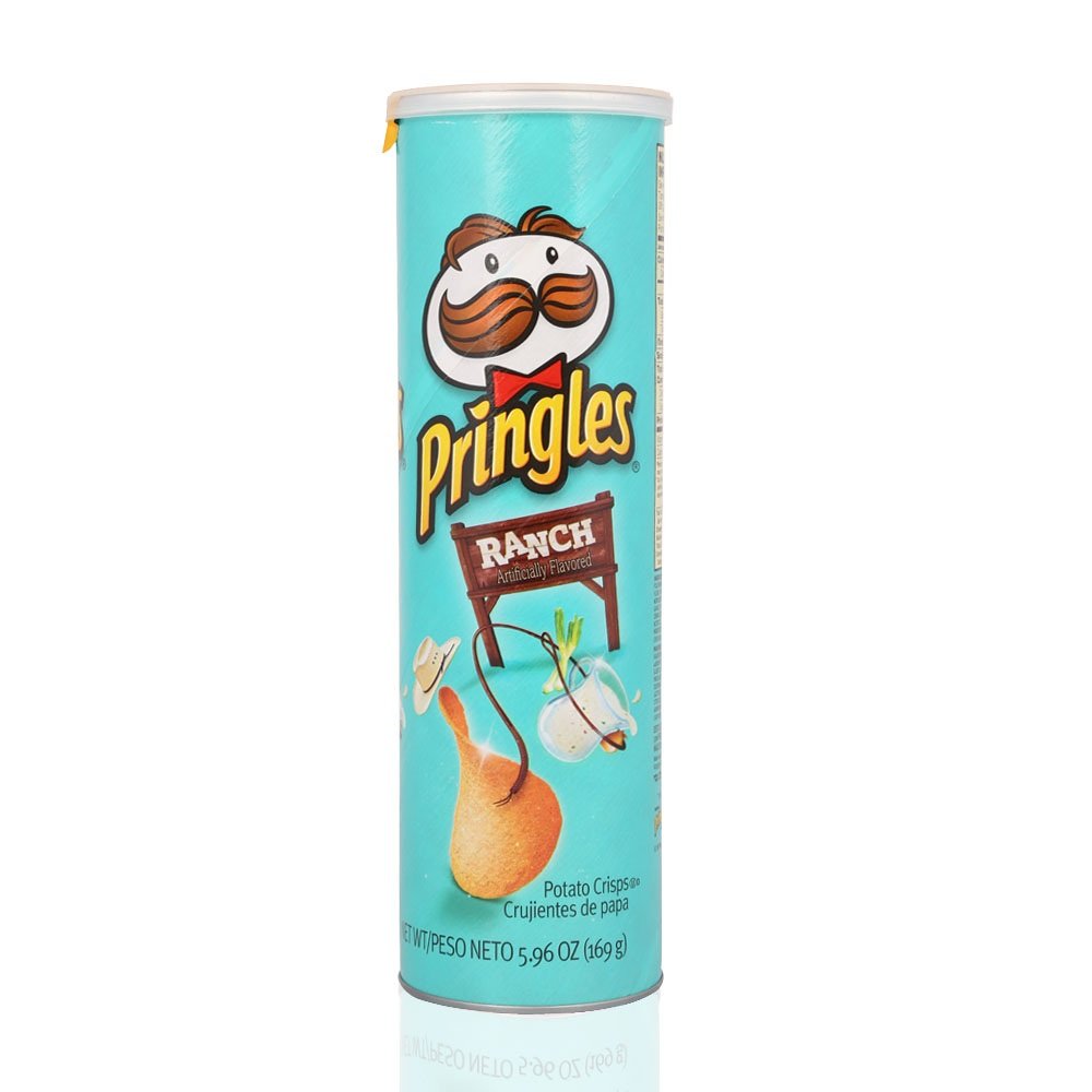 Pringles Ranch 169 g - Ranch-flavored Pringles!