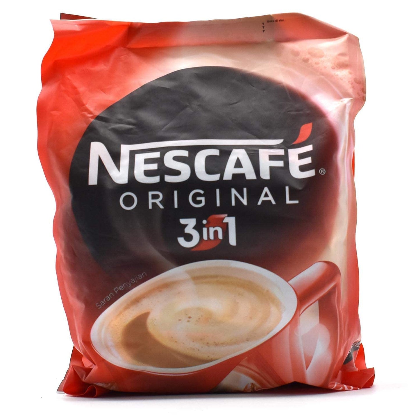 Nestle Nescafe in 1 Original Soluble Ground Coffee Beverage, 30 Sachets Bag - Pack of 2 - "Nescafe Original Soluble Coffee - Pack of 2 Bags with 30 Sachets Each!"