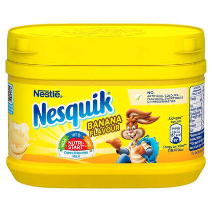 Nesquik Nestle Banana Flavour Drink, 300 g - "Banana Nesquik - 300g of Tropical Milkshake Fun!"