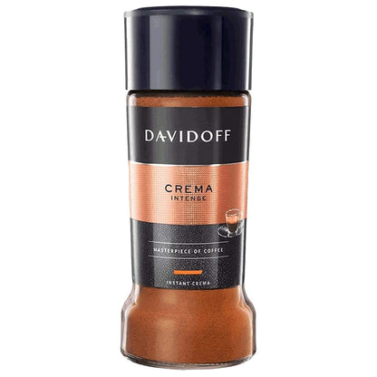 Davidoff Crema Intense Ground Coffee 100% Arabica, Bottle, 3.17 Oz, 90 g - Intense indulgence!