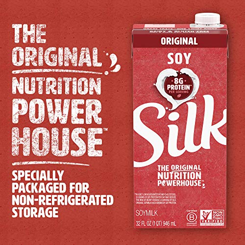 Silk Original Soy Beverage (Plant Based / Vegan Milk Alternative) 946 ml