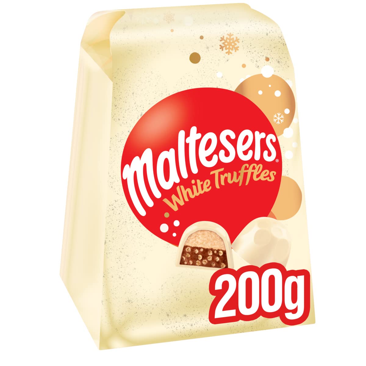 Maltesers White Chocolate Truffles Gift Box, 200g - "White Choco Truffles Box!"