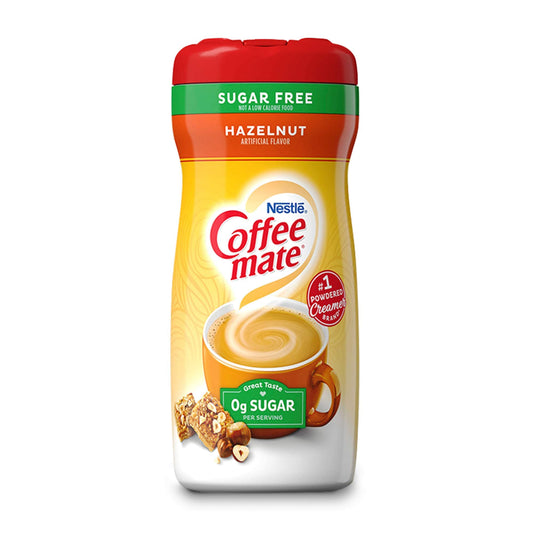 Nestle Coffee-Mate Sugar Free Hazelnut 289 Grams - "Coffee-Mate Sugar Free Hazelnut - 289g of Nutty, Sugar-Free Creamer!"