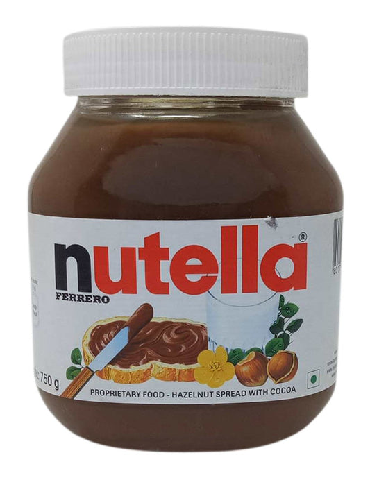 Nutella Hazelnut Spread with Cocoa, 750g Jar - "A jar full of happiness!"