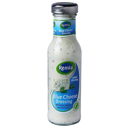 Remia Blue Cheese Dressing, White & Green, Medium, 250 g - Blue Cheese Burst!