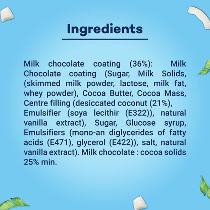 Bounty Coconut Milk Chocolate, 12 x 57 g – Creamy coconut chocolate!