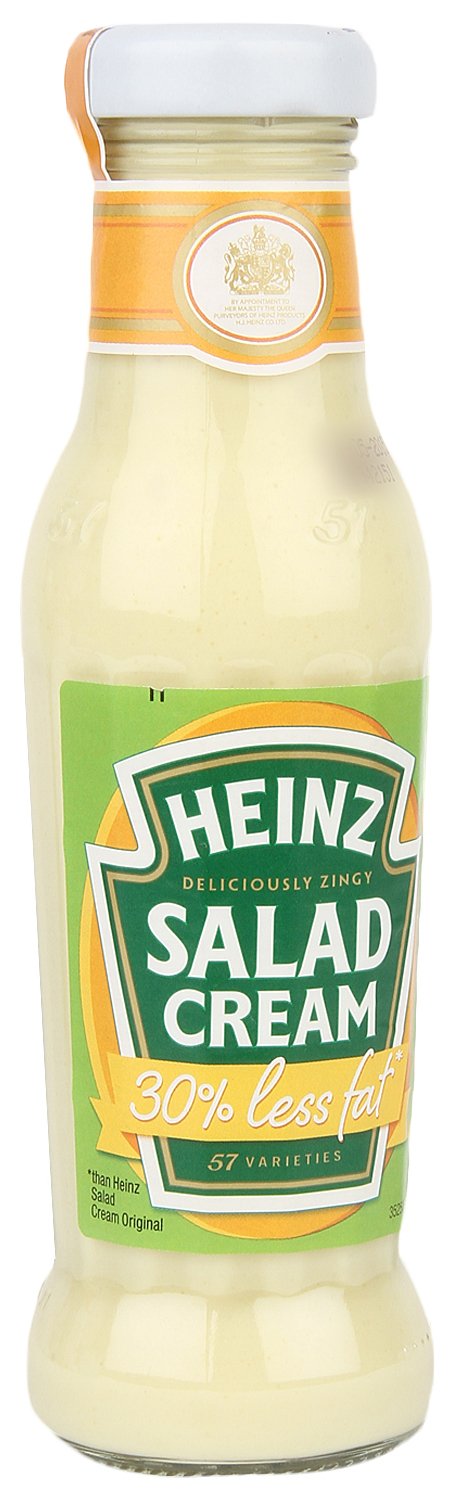 Heinz Light Salad Cream, 285g - Light version of Heinz's classic salad cream.