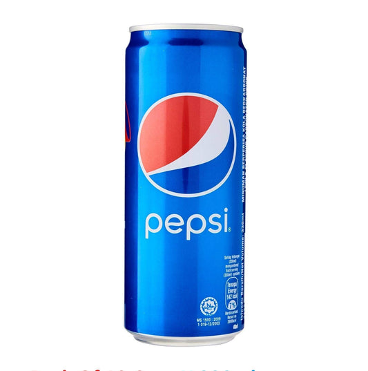 Pepsi Regular 320ml x 12 Cans (Imported Product) - Classic Pepsi pack