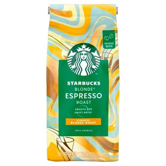 STARBUCKS Blonde Espresso Roast Whole Bean Bag, 200Gram