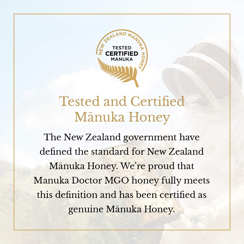 Manuka Doctor Manuka Honey Multifloral 40+ MGO, 250g - "Multifloral Manuka Honey!"