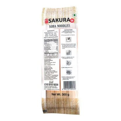 Sakura Soba Noodle, 300g (SOBA Noodle, 300 GR Pack of 1)