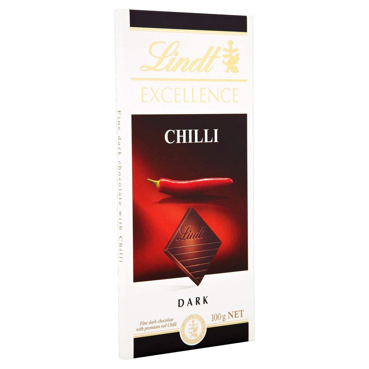 Lindt Excellence Chilli Dark Chocolate 100gm (Pack Of 2)