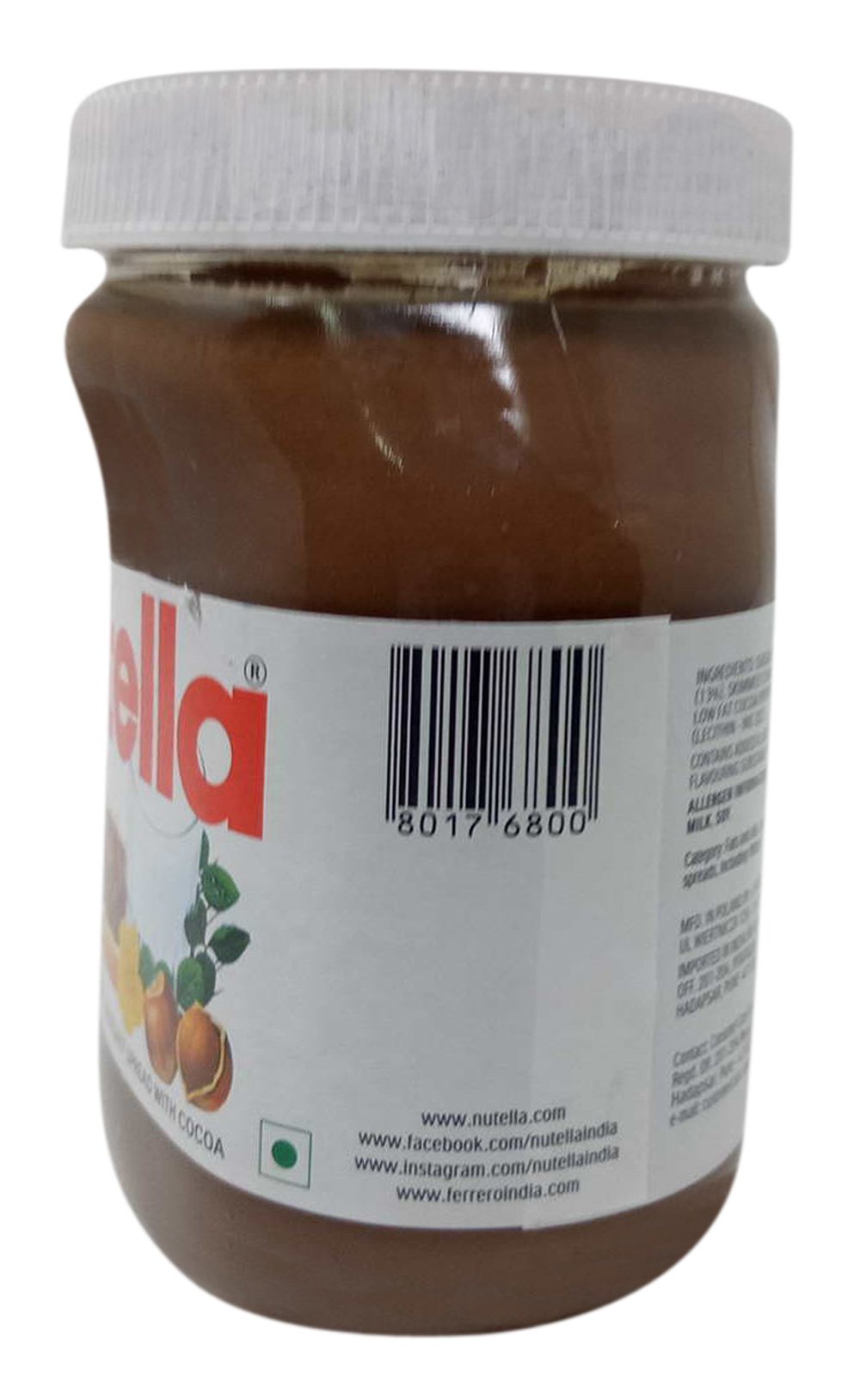 Nutella Hazelnut Spread with Cocoa, 750g Jar - "A jar full of happiness!"