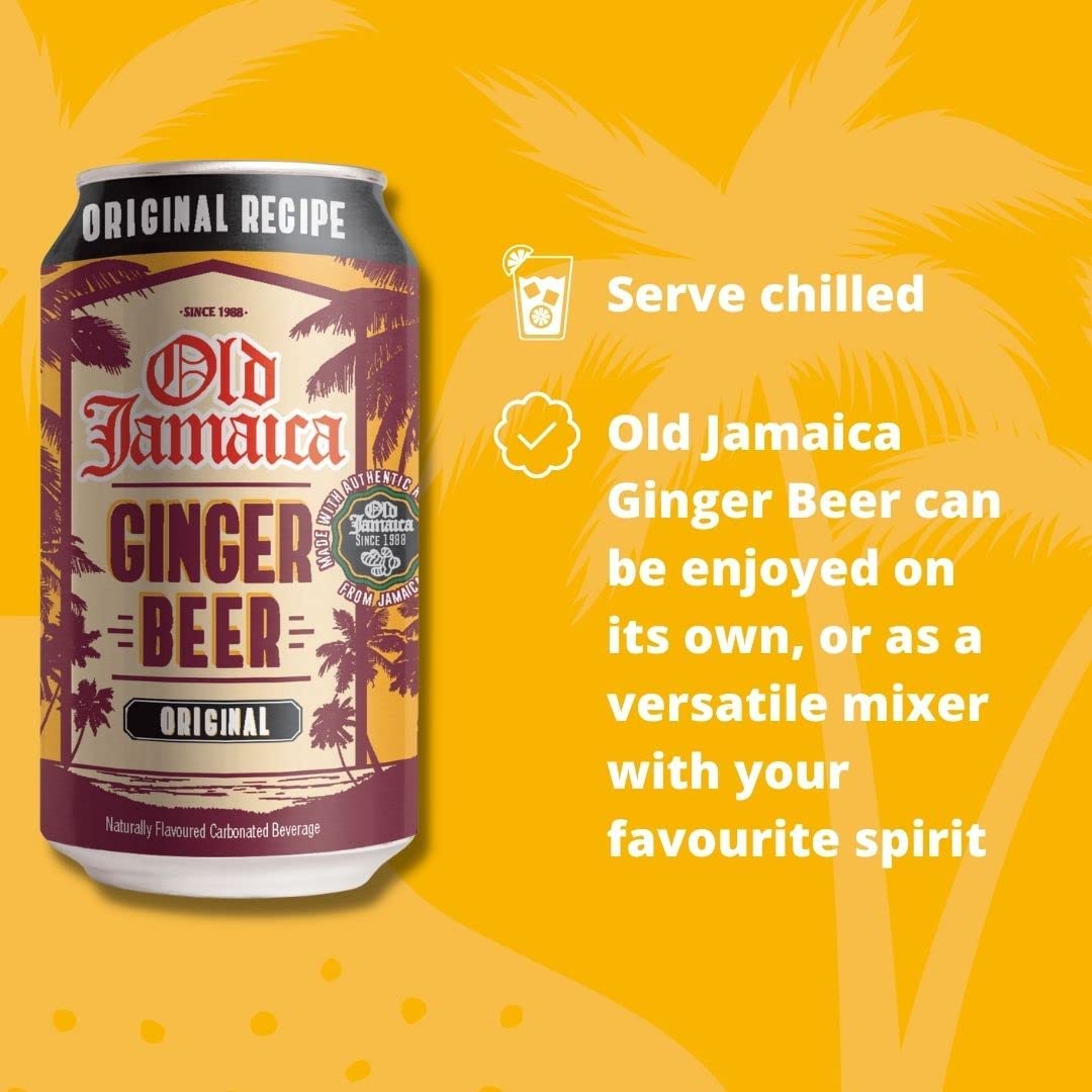 Old Jamaica Ginger Beer, Ginger Beer, 330 Milliliters, Vegetarian - "Spicy ginger refreshment!"