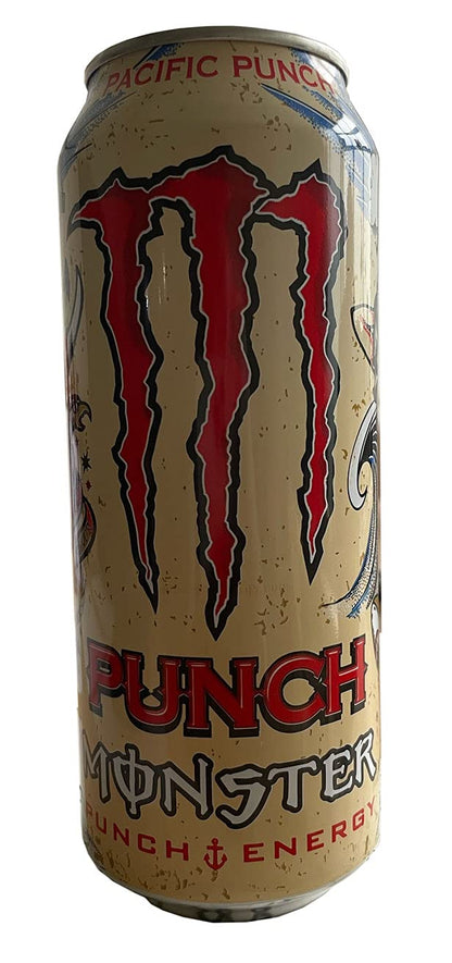 Monster Pacific Punch Energy Drink 500ml Pack of 6 - "Pacific Punch Power!"