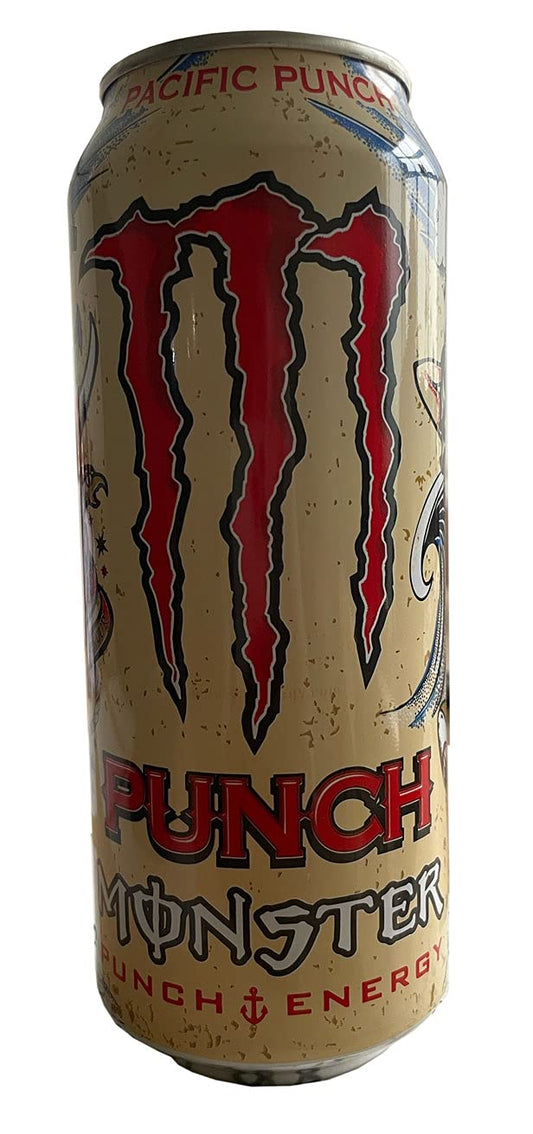 Monster Pacific Punch Energy Drink 500ml Pack of 6 - "Pacific Punch Power!"