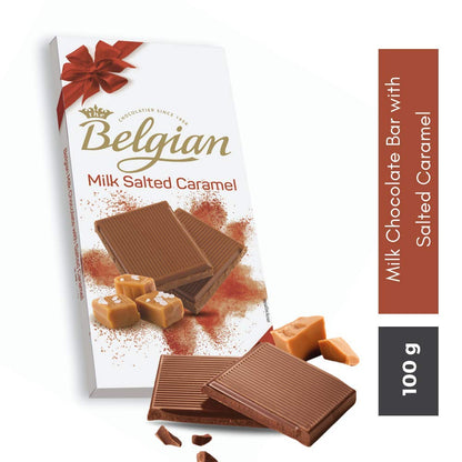 The Belgian Milk with Salted Caramel, 100g