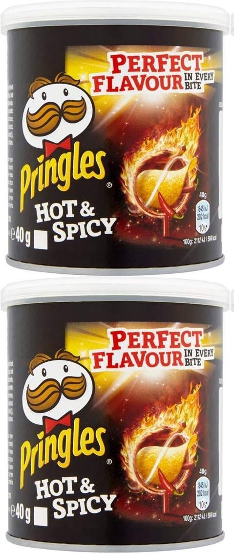 Pringles Original, BBQ & Hot & Spicy Flavoured Potato Chips Combo Pack - Variety of Pringles flavors in one pack!