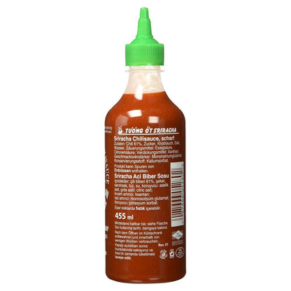 Flying Goose Sriracha Hot Chilli Sauce 455ml - Spicy and tangy!