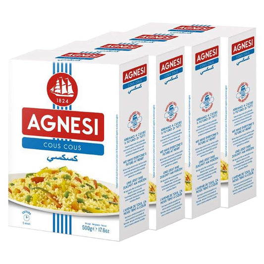 Agnesi Cous Cous 500g Pack of 4 - Perfect for Feasts!