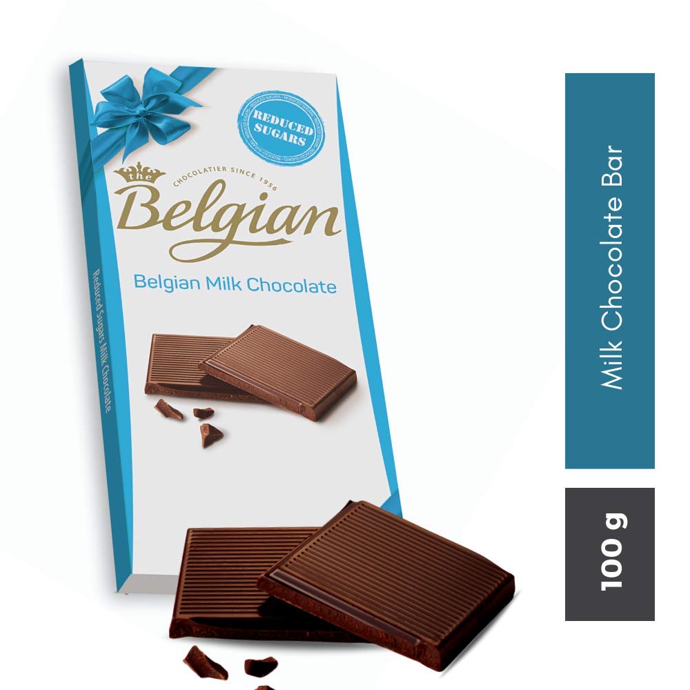 Belgian Milk Chocolate, 100g - Creamy milk chocolate bliss