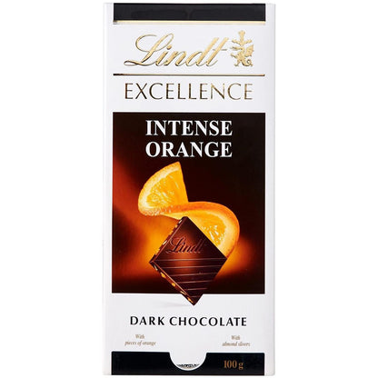 Lindt Excellence Orange Intense Dark Chocolate, 3.53 oz ℮ 100 g