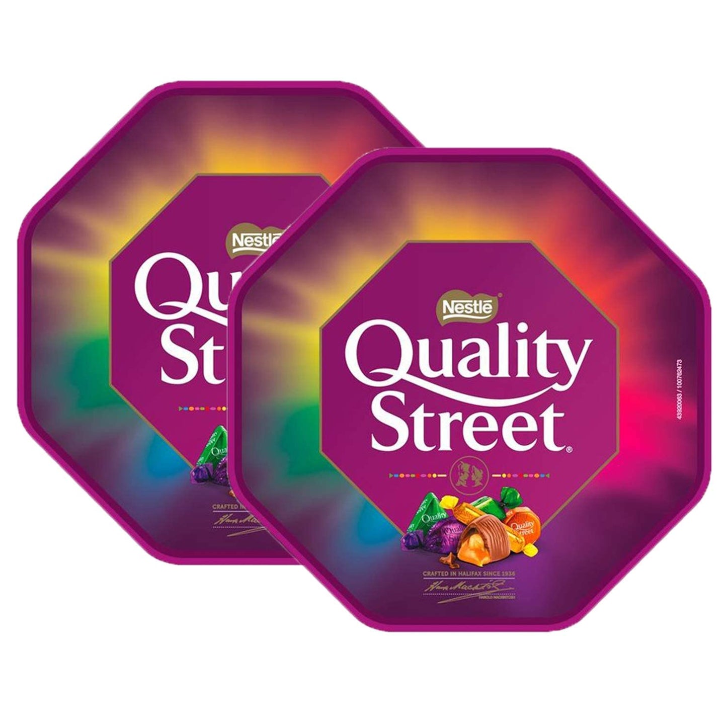 Nestle Quality Street Assorted Milk and Dark Chocolate and Toffees Tub, 650g - "Quality Street - 650g Tub of Assorted Milk & Dark Chocolates and Toffees!"