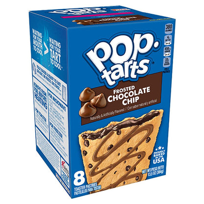 Pop Tarts Kellogg's Pop Tarts (Chocolate Chip, 384) - "Chocolate chip Pop-Tart treat!"