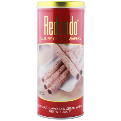 Redondo Luxury Cream Wafer, Chocolate, 200g - Chocolate Bliss!