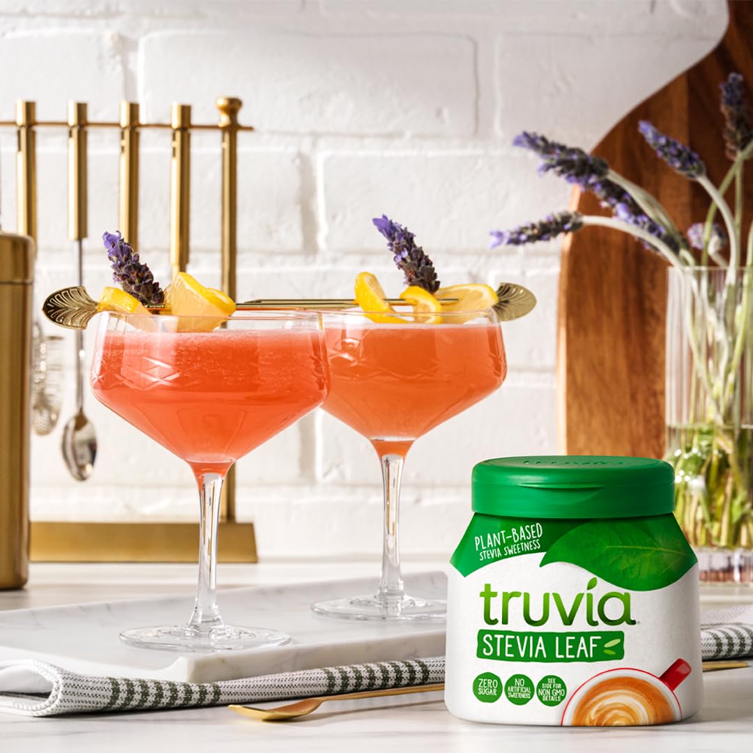 Truvia Sweetener 280g Jar - Natural Sweetness, Zero Calories!