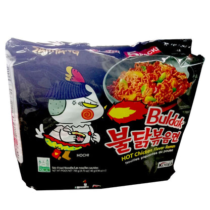 SAMYANG Hot Chicken Ramen Buldak Noodles, Pack Of 5, 700 grams