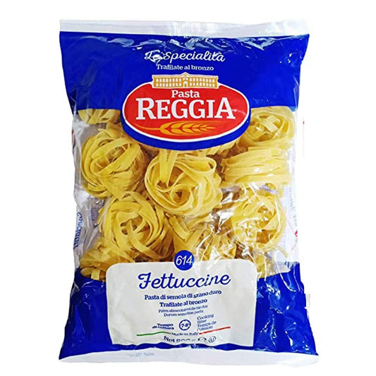 Reggia Fettuccine Pasta, 500 Grams, Vegetarian - Perfect Pasta!