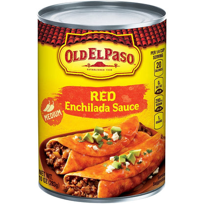 Old El Paso Medium Red Enchilada Sauce - 2 Pack, 2 x 283 g - "Perfect for enchiladas!"