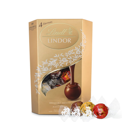 Lindt Lindor Assorted Chocolate Truffle Gift Box 200g - "Gift of Indulgence!"